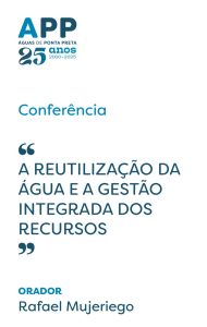 Rafael Mujeriego exponiendo la importancia de la reutilización del agua