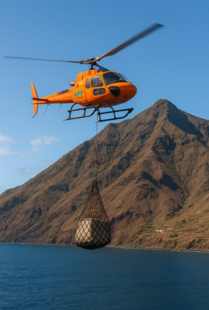 Operación Monte Trigo - Simulación del procedimiento de transporte.