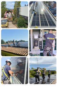 Potenciamos al equipo de instaladores, quienes hacen realidad la ejecución de cada proyecto de Impulso Solar